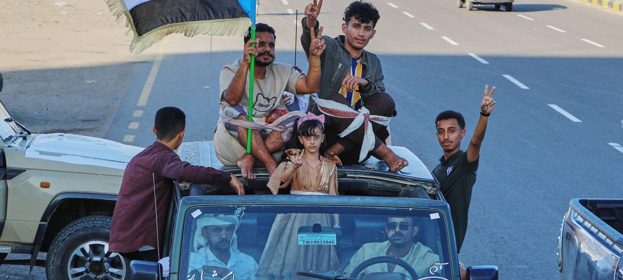 Konflikt in Jemen - STC-Kundgebung in Aden