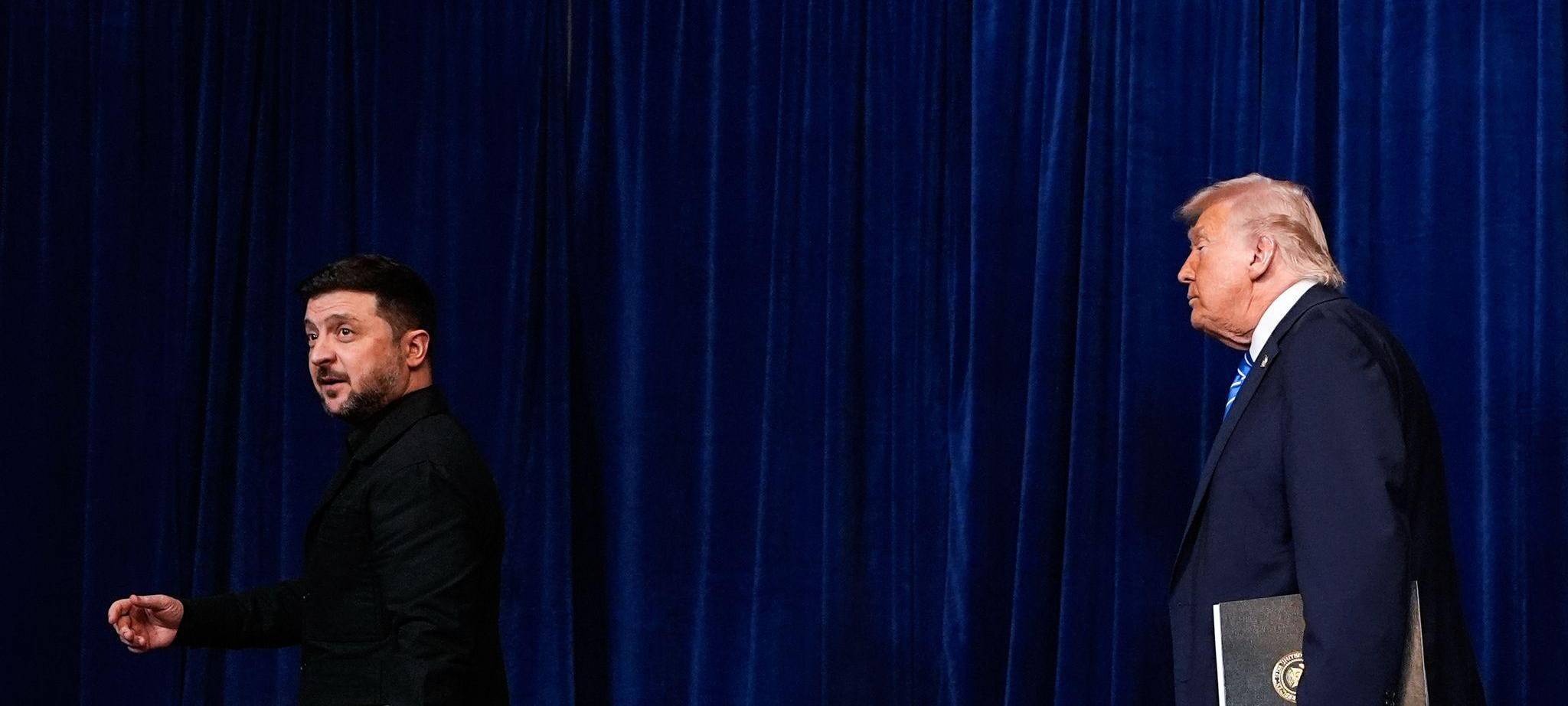 US-Präsident Trump empfängt Präsident Selenskyj in Florida