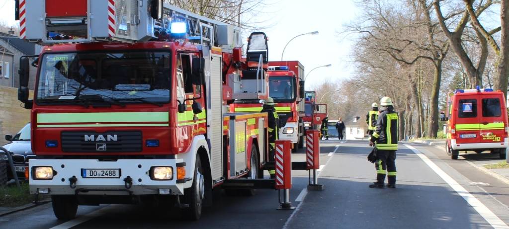 Dortmund: Sperrmüll-Brand am Körner Hellweg