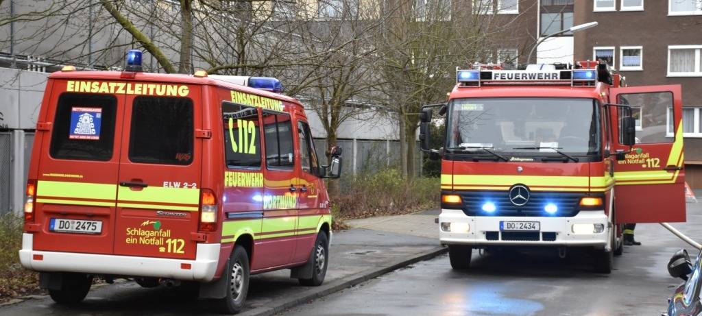 Dortmund: Brand in Mehrfamilienhaus