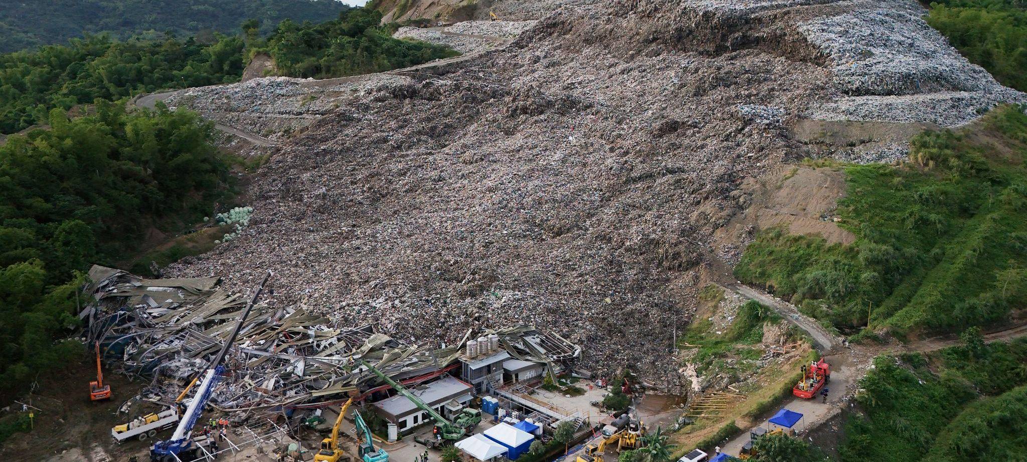 Einsturz einer Mülldeponie auf den Philippinen
