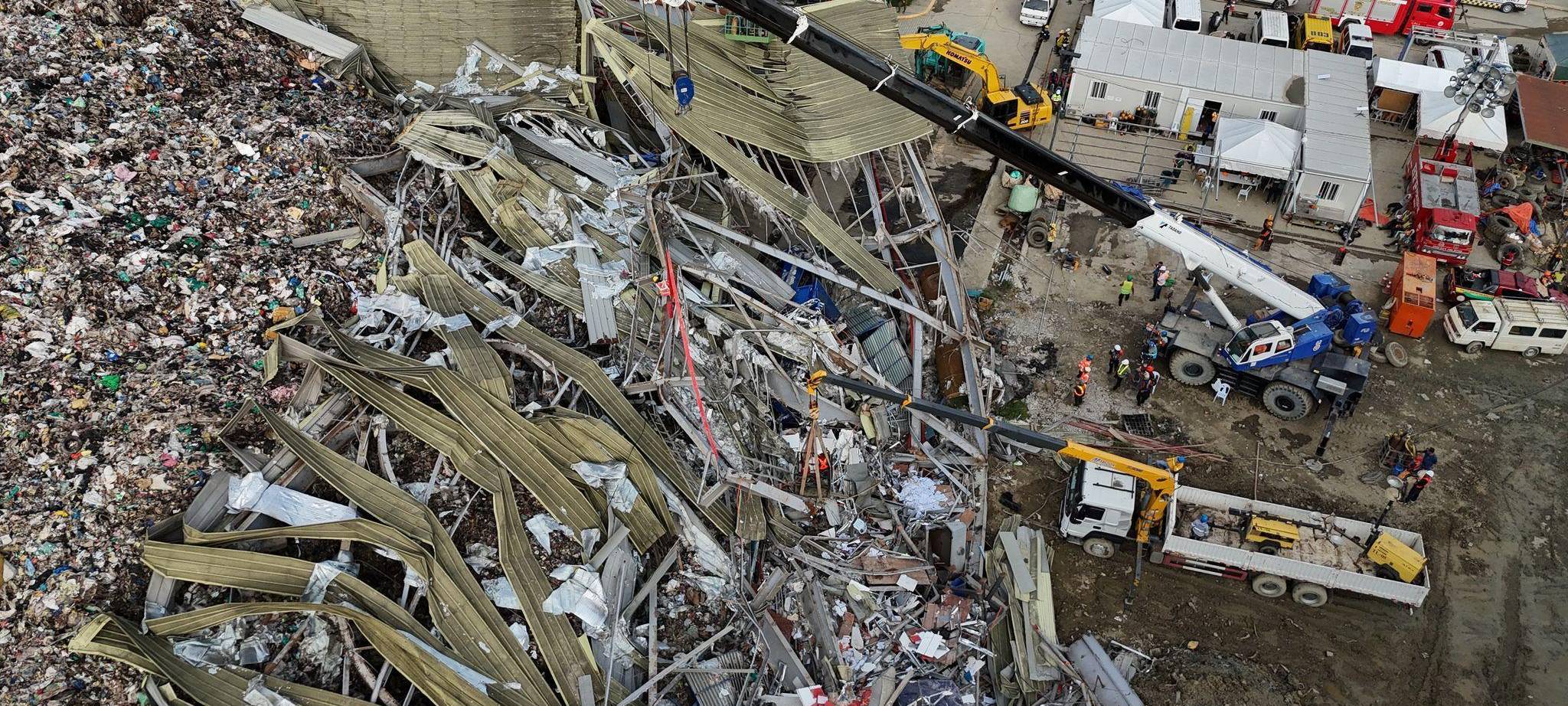 Einsturz einer Mülldeponie auf den Philippinen