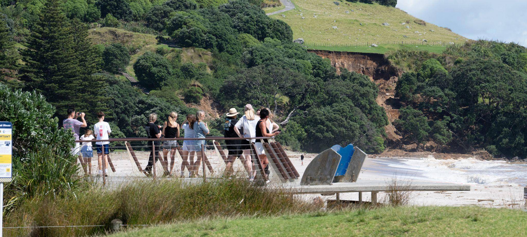 Erdrutsch in Neuseeland