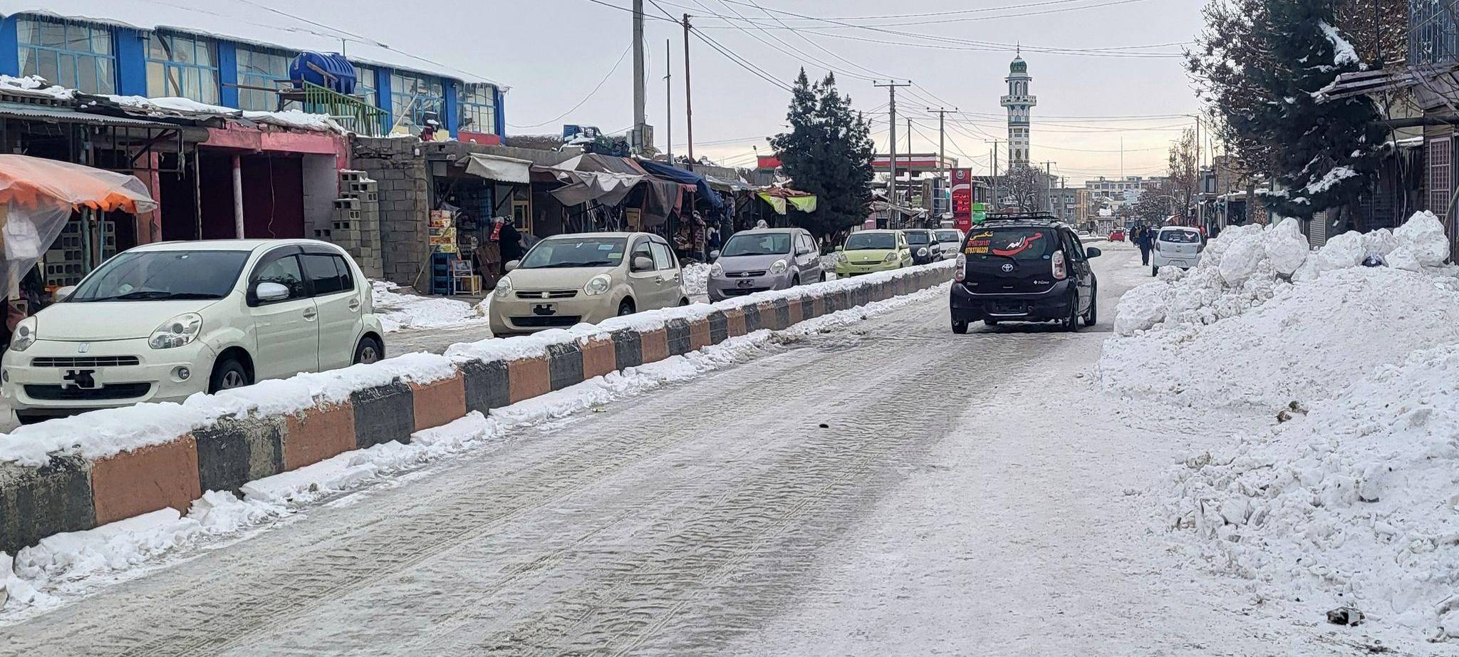 Winterwetter in Afghanistan