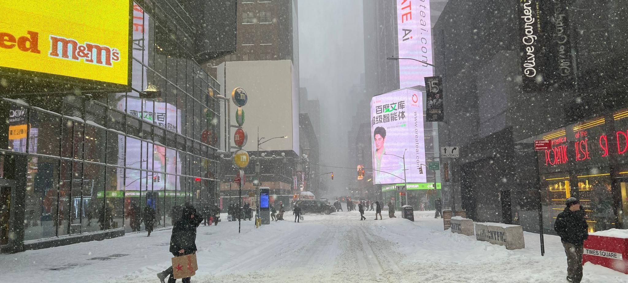 Winterwetter in den USA