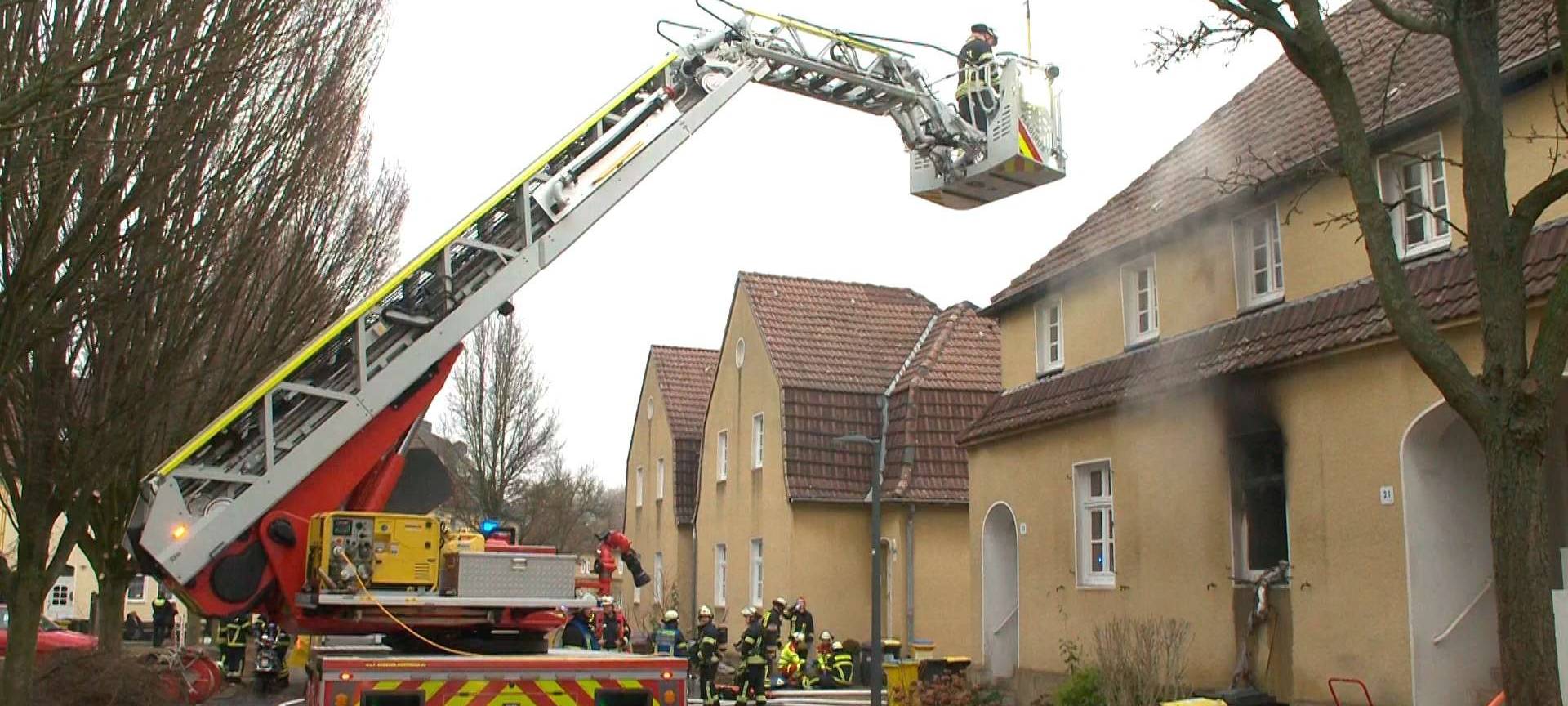 Wohnungsbrand in Derne.