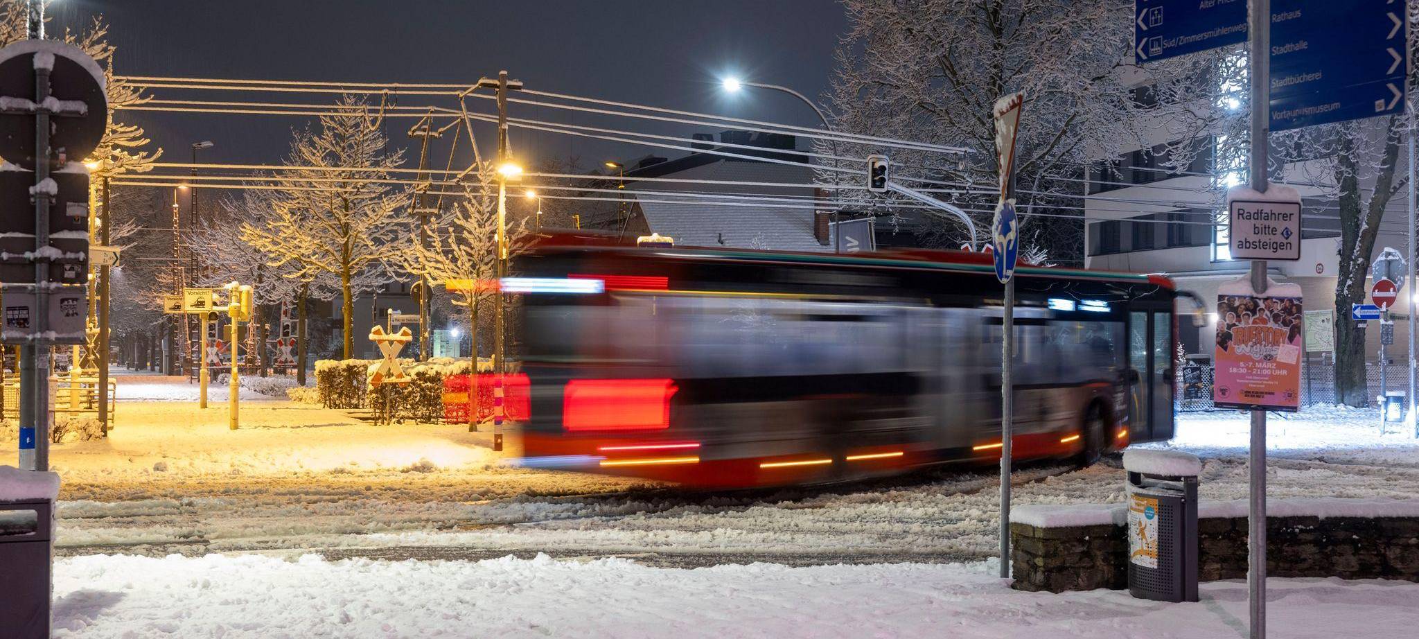 Winterwetter im Taunus