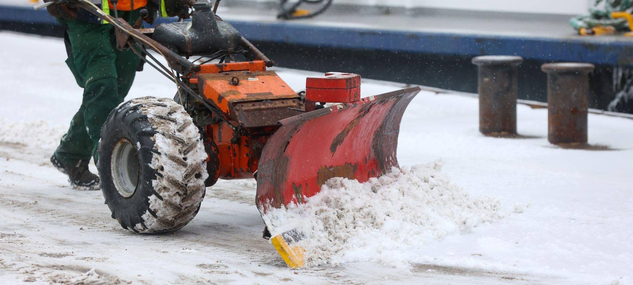 Winterwetter in Hamburg