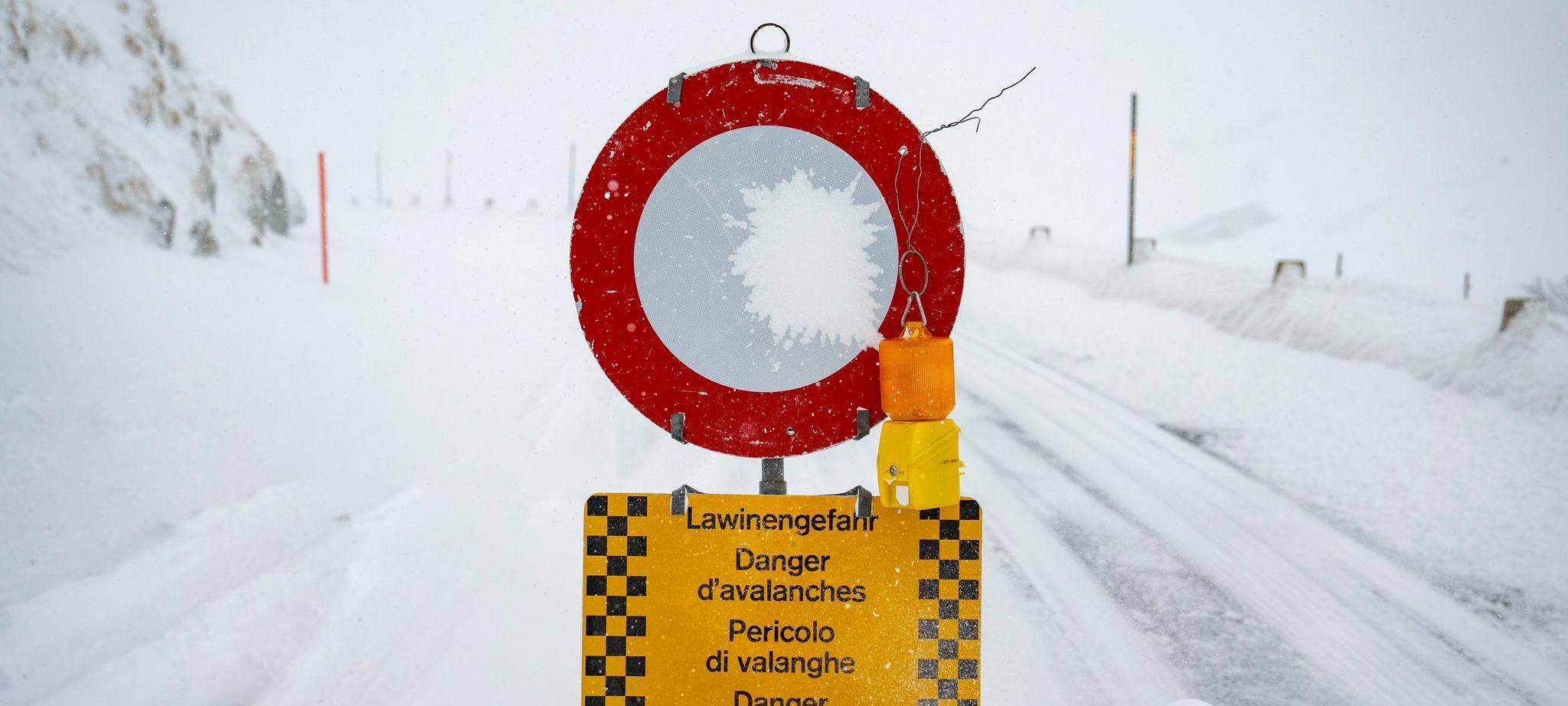 Winterwetter in den Alpen