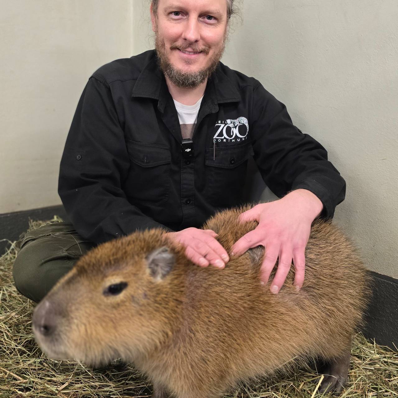 Marcel Stawinoga ist Zoolotse im Dortmunder Zoo.
