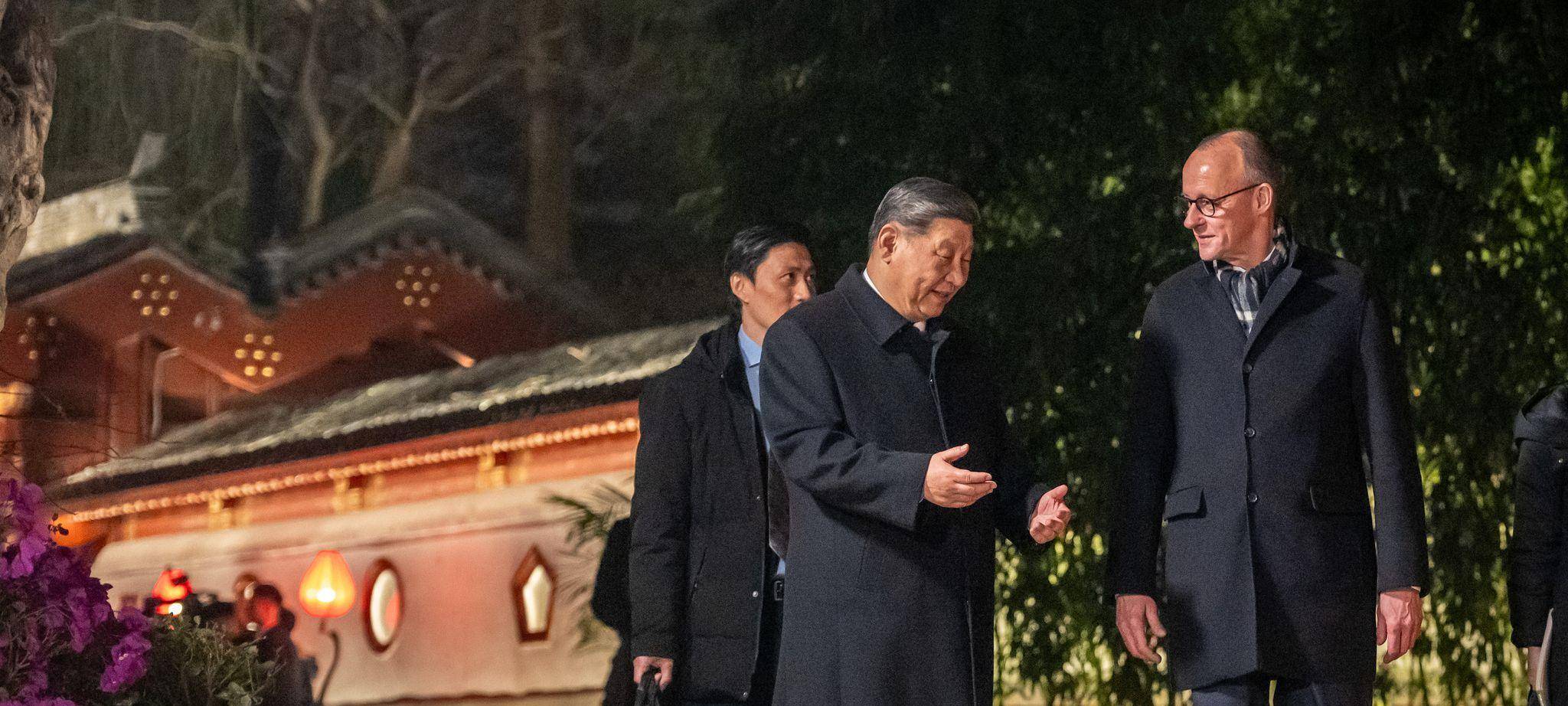 Bundeskanzler Merz besucht China