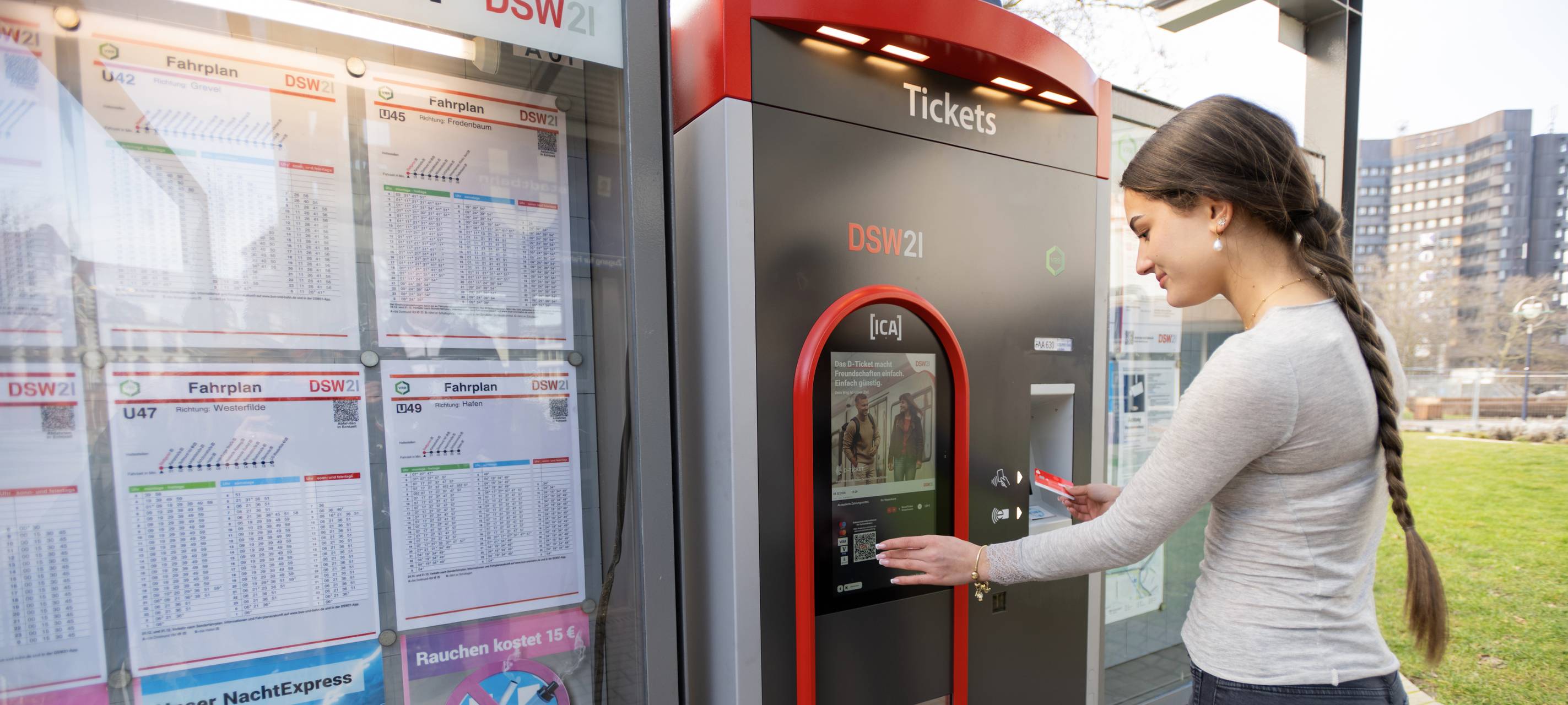 Ticketkauf in Dortmund bis 2027 fast komplett bargeldlos