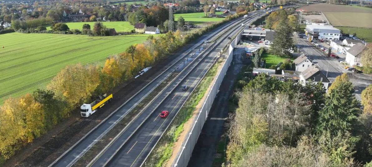 B1-Ausbau bei Dortmund: Abfahrt Holzwickede bis 23. März gesperrt