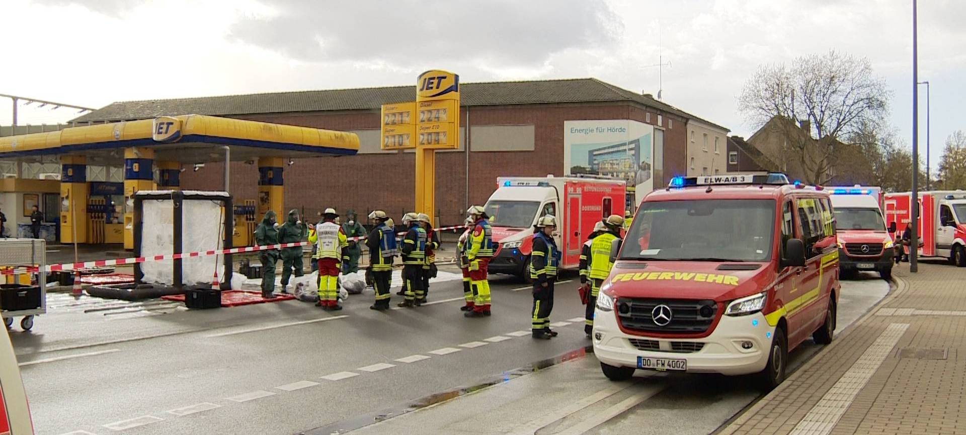Giftiger Stoff in Dortmund-Hörde ausgelaufen