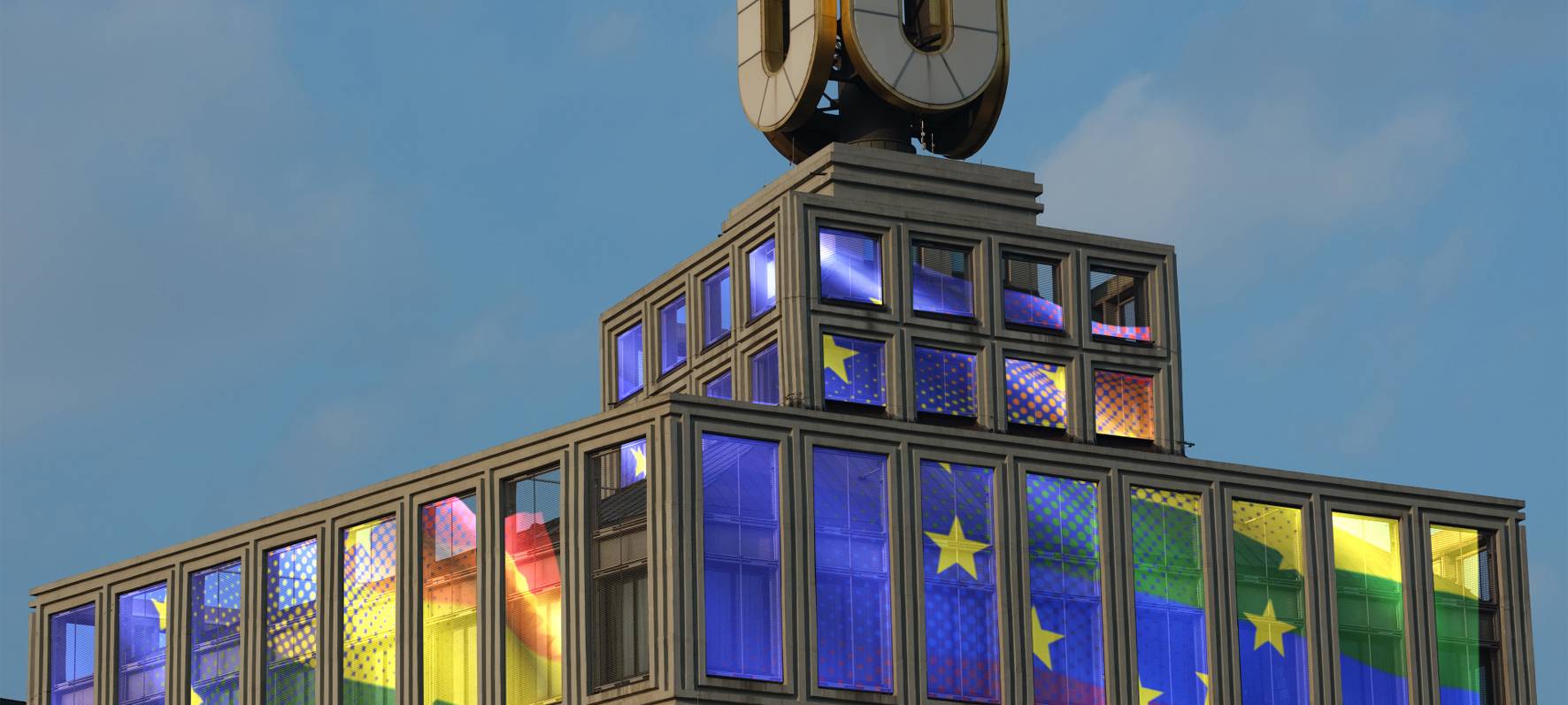 Europatag - Dortmund macht blau