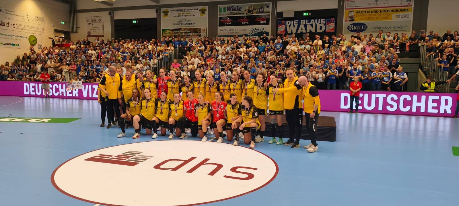BVB Handballerinnen Vize Meister