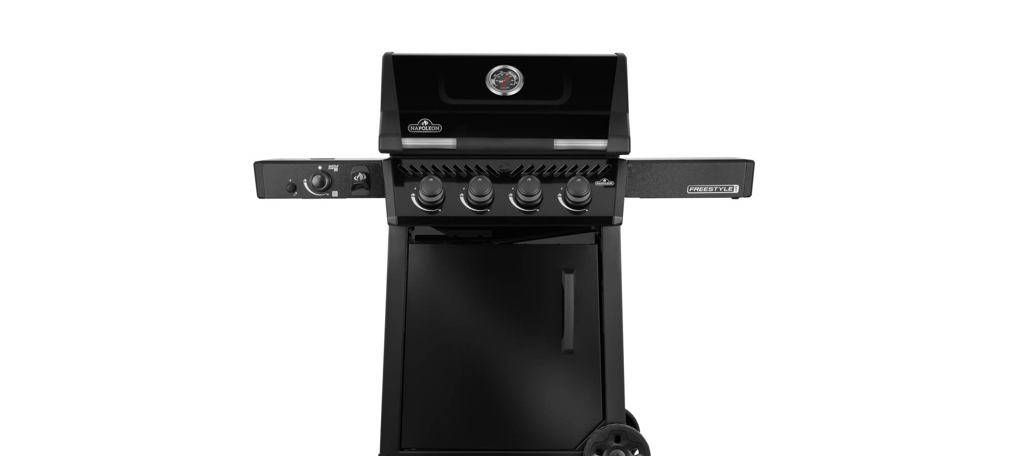 Napoleon Freestyle 425 S&E Sonderedition 2026 mit Seitenbrenner in schwarz im Wert von 699 €