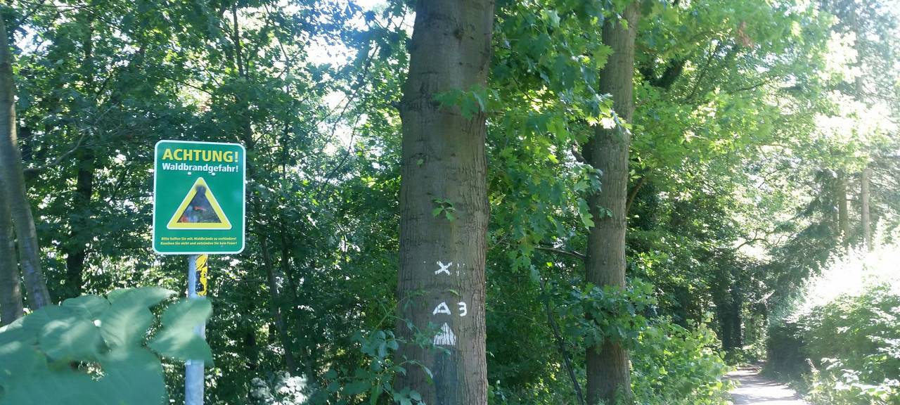 Waldbrandgefahr in Dortmund