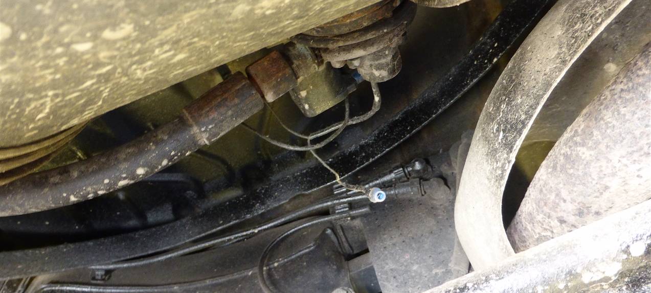 Hochexplosives Auto stillgelegt