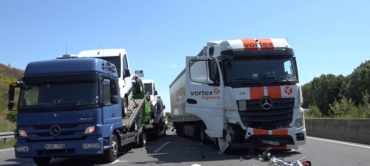 Schwerer Unfall auf der A1