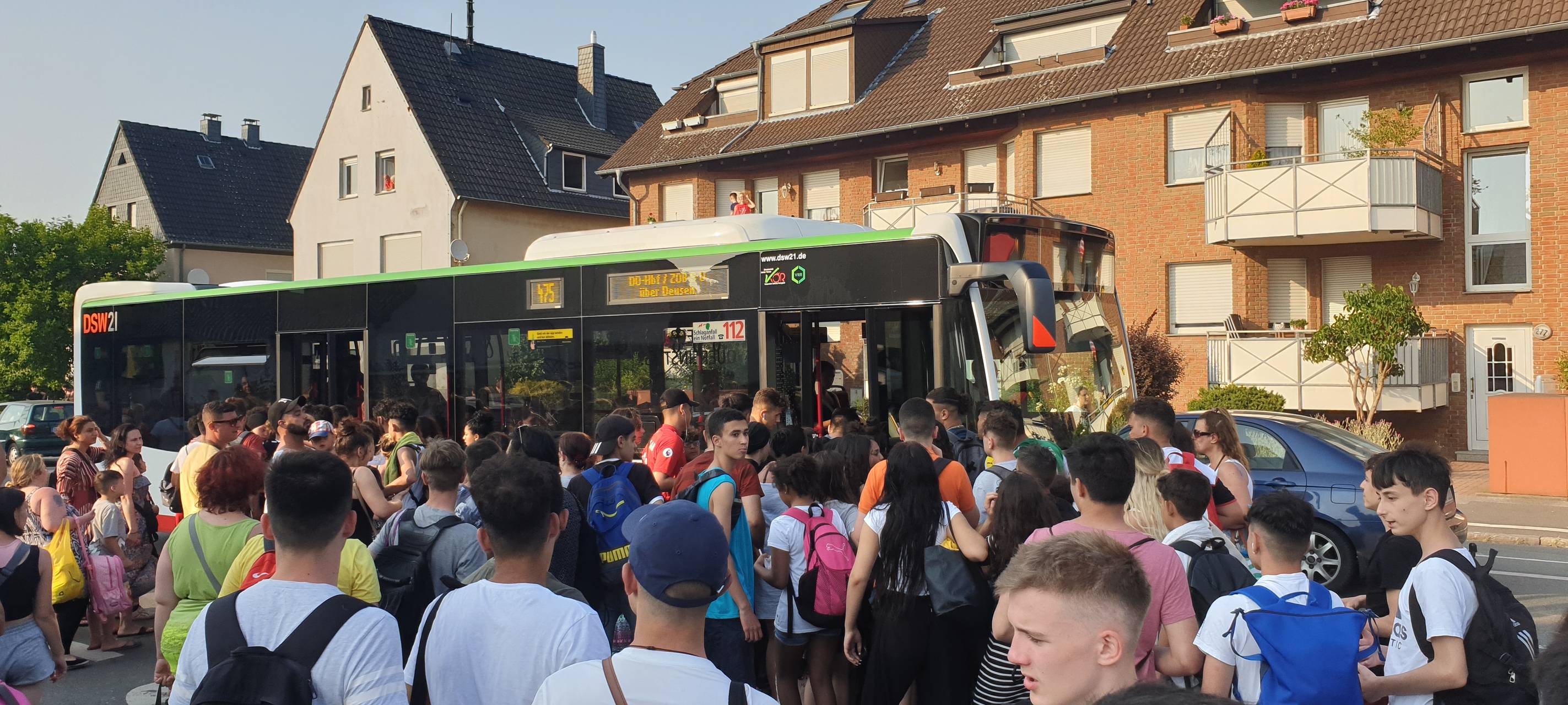 Acht Busse pro Stunde werden eingesetzt