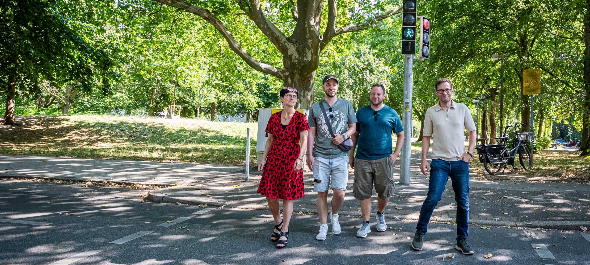 Neues Ampelsystem Dortmund Grün für Fußgänger