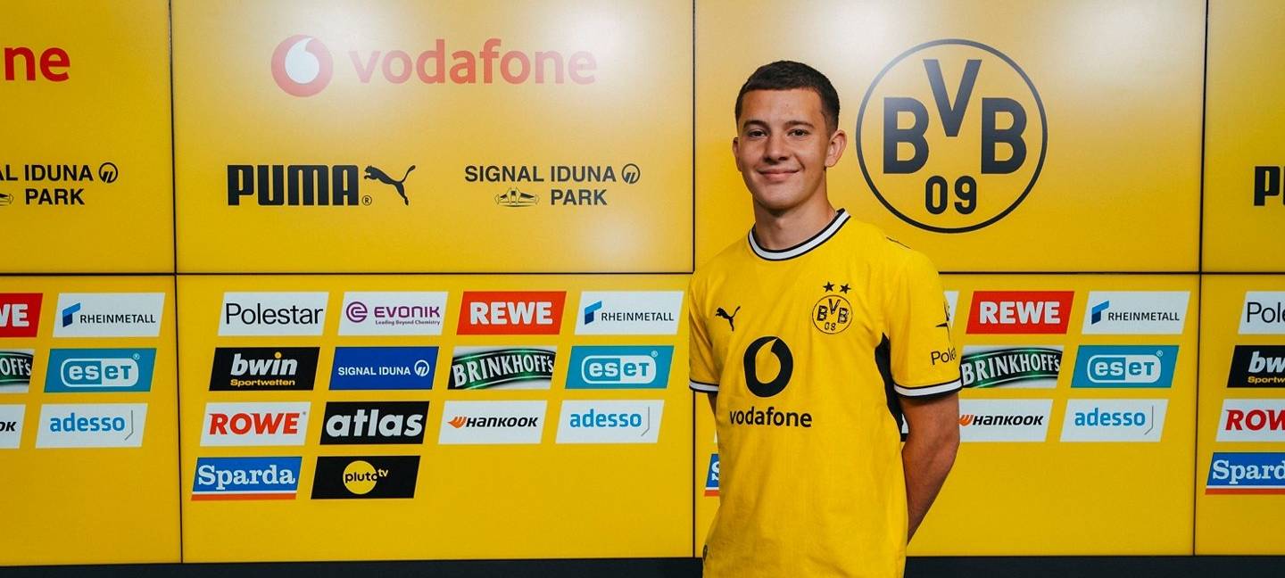Borussia Dortmund verpflichtet Konstantinos Karetsas.