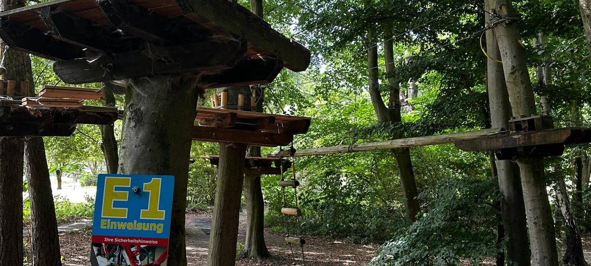 50 Jahre Revierpark Wischlingen: Kletterpark