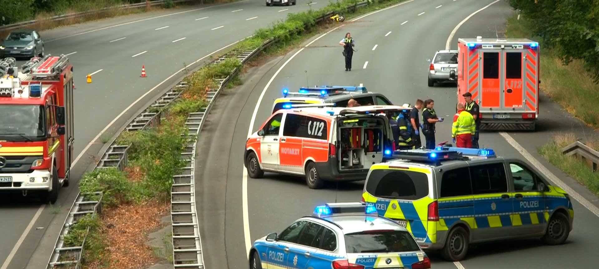 Dortmund: Motorradfahrer stirbt bei Unfall auf der B54