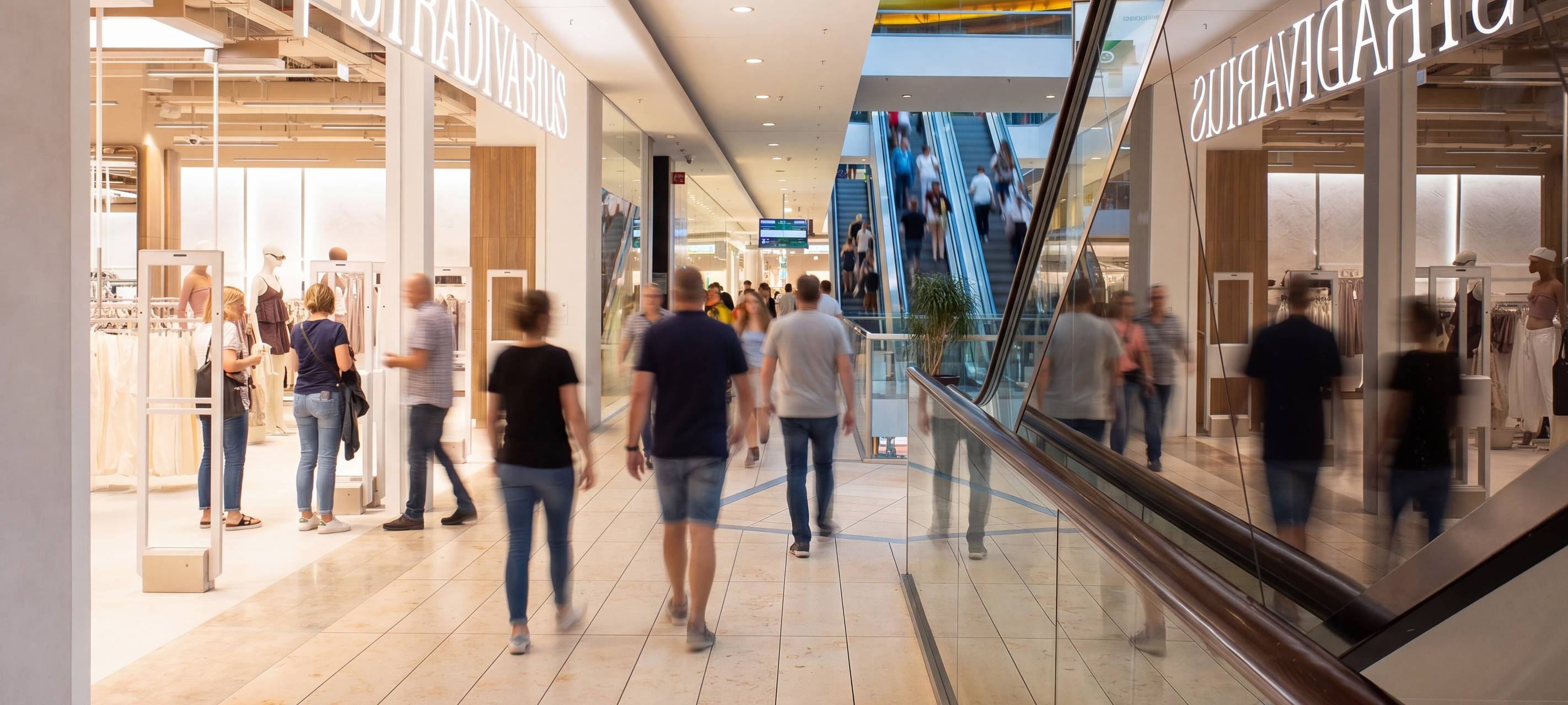 Thier-Galerie von innen.