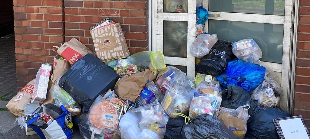 Illegale Müllkippe