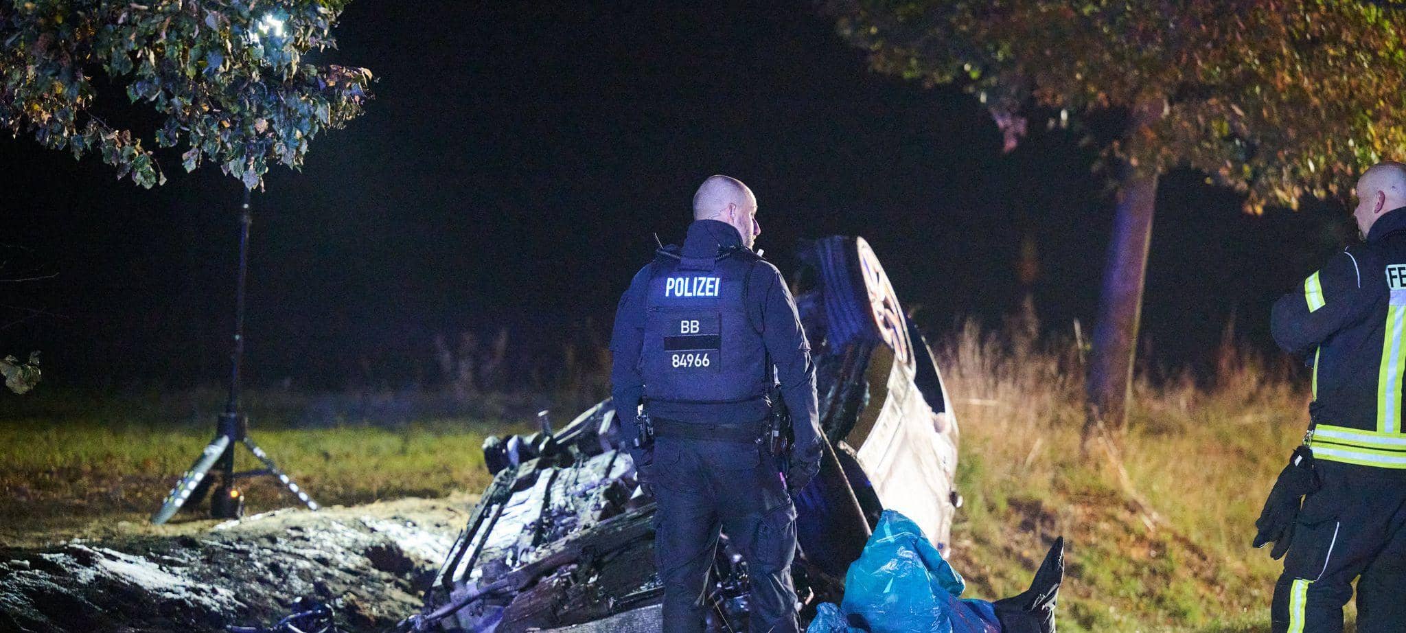 Tote bei Unfall auf Landesstraße in Brandenburg