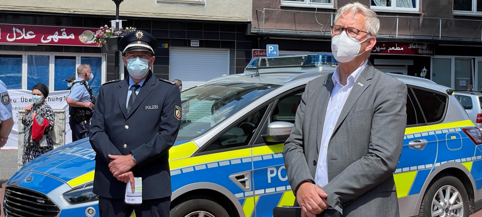 Schwerpunkt: Videoüberwachung in der Münsterstraße gestartet