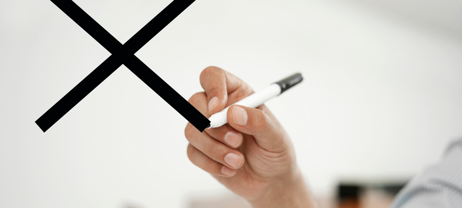 Symbolbild eines Whiteboards