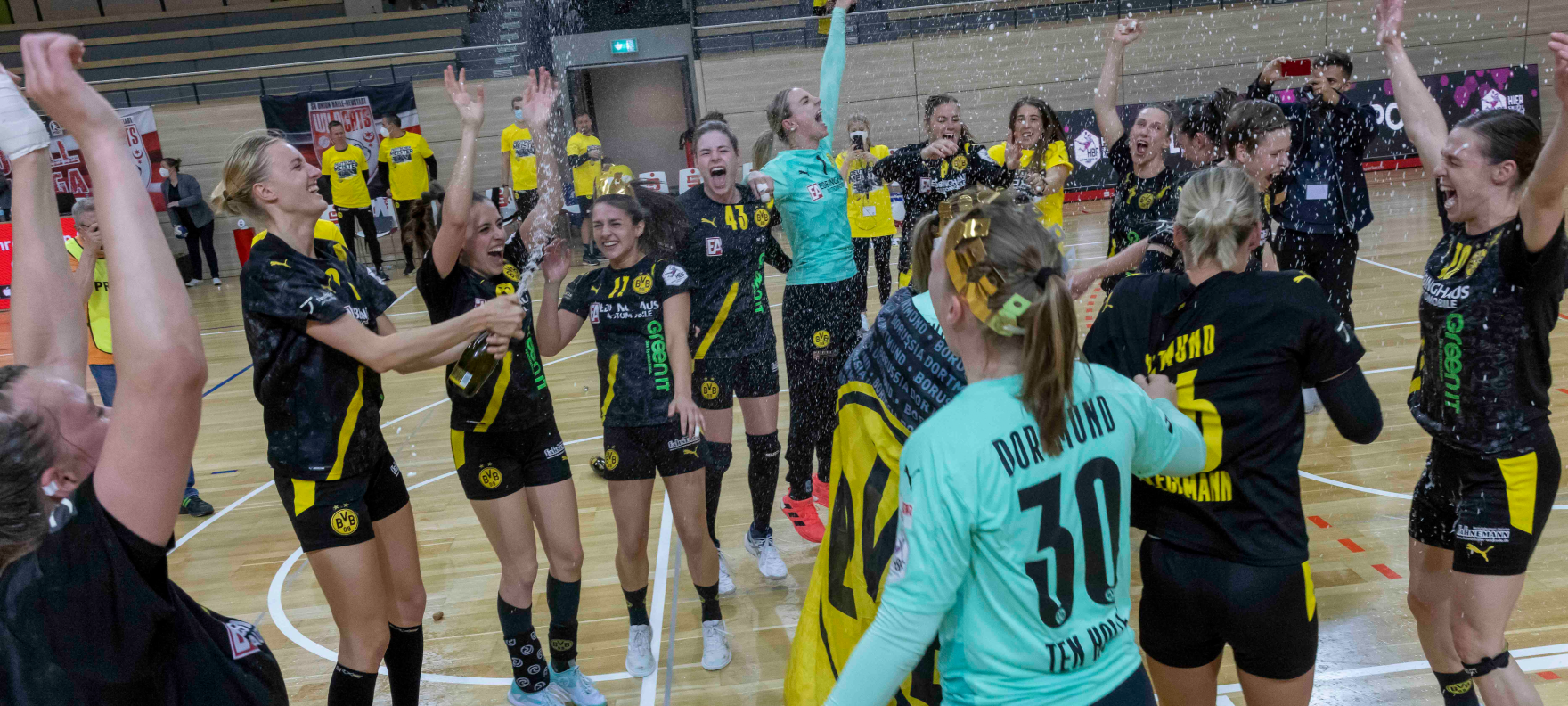 BVB-Handballdamen holen die Meisterschaft