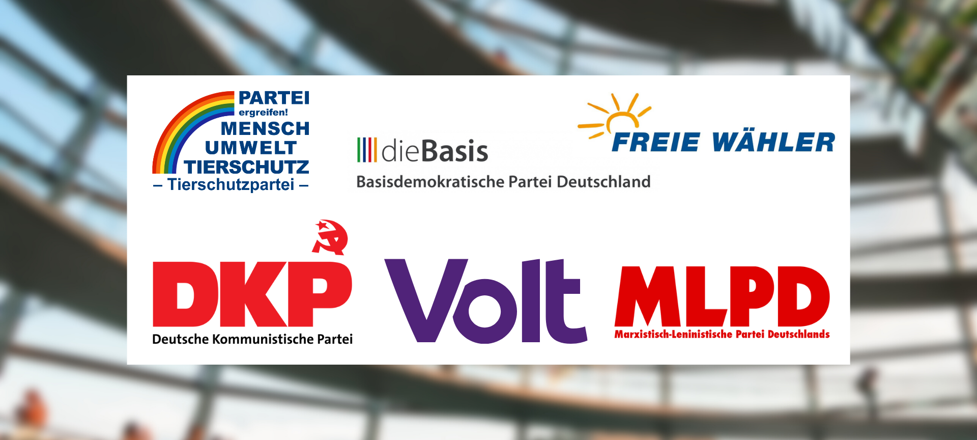 Sonstige Parteien im Überblick