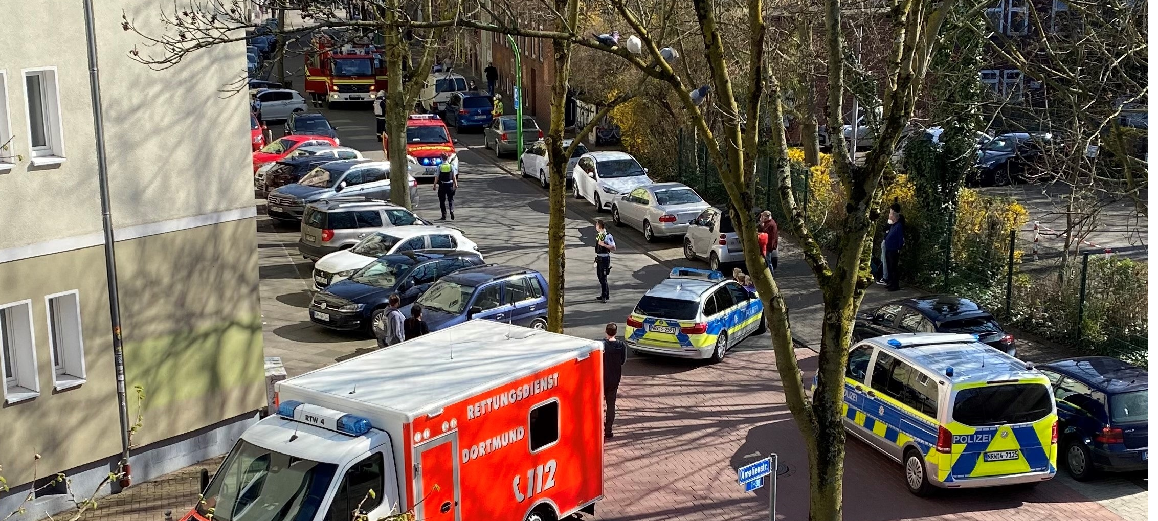 Dortmund: Tote Frau im Klinikviertel löst Einsatz aus