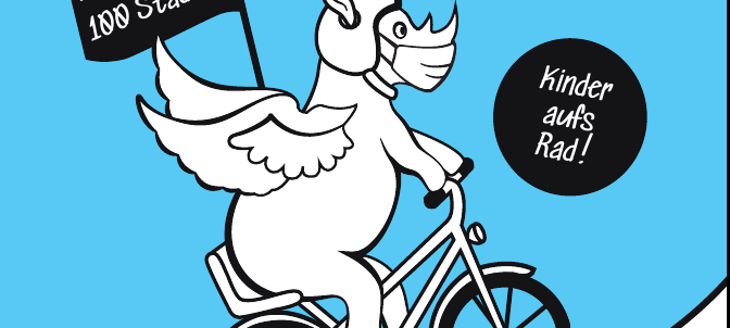 Familien-Fahrraddemo in Dortmund