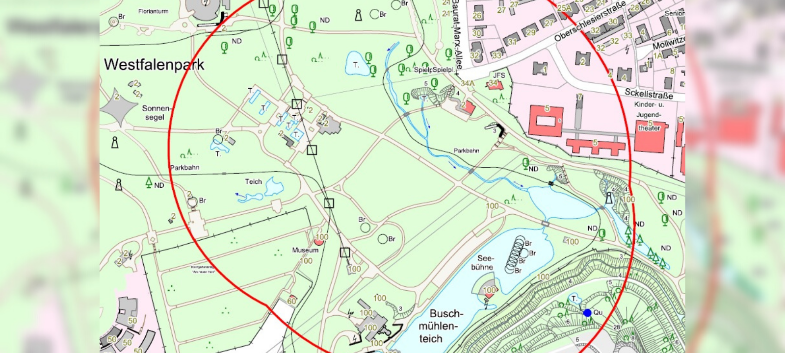 Drei Blindgänger im Dortmunder Westfalenpark entschärft