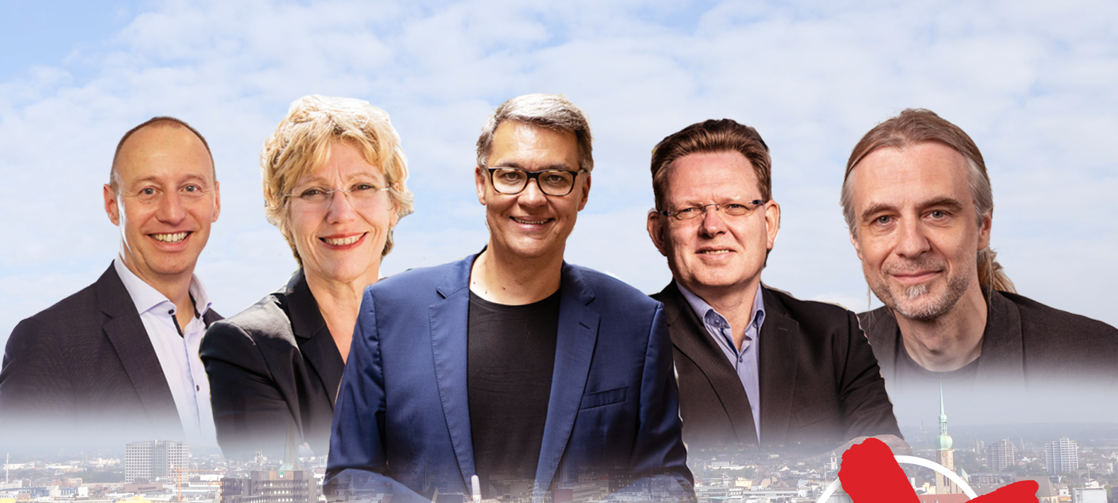 Rennen ums Rathaus: Die große Wahlarena mit den OB-Kandidaten