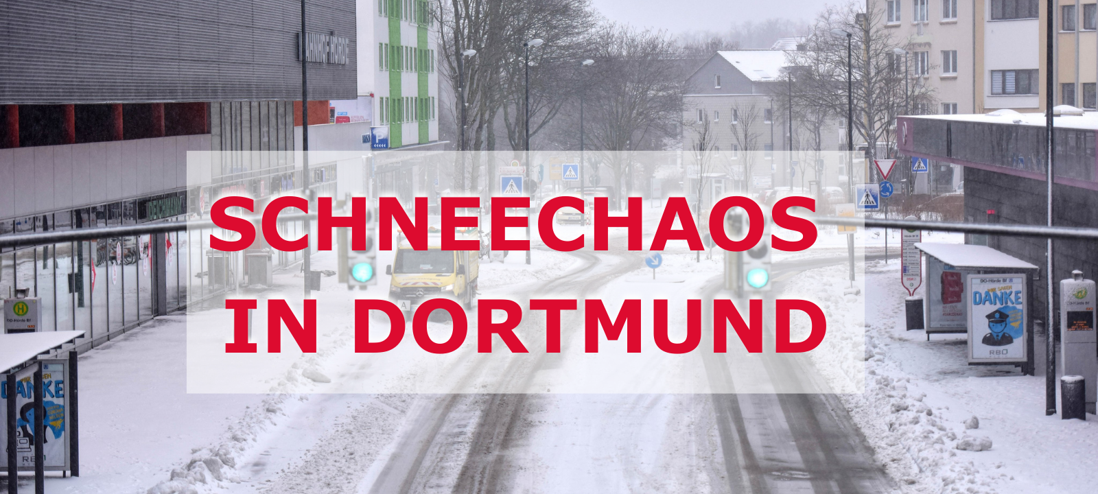 Der Winter hat Dortmund im Griff