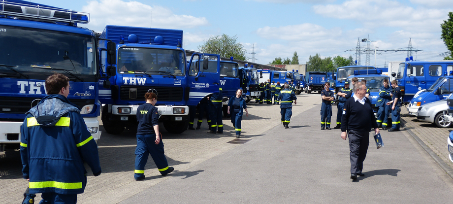 THW Dortmund hilft in Hochwasser-Gebieten in NRW