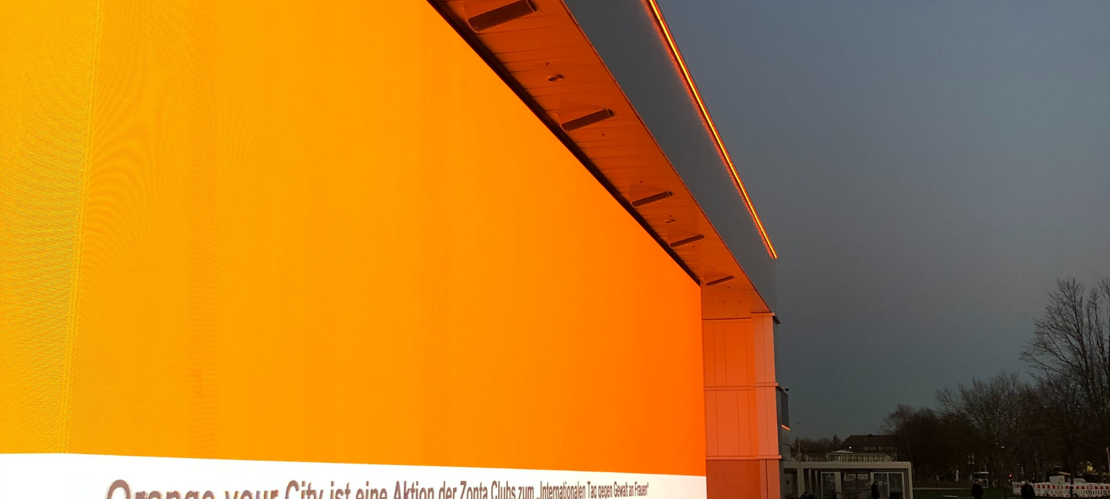 „Orange your City“: Wilo setzt ein sichtbares Zeichen gegen Gewalt