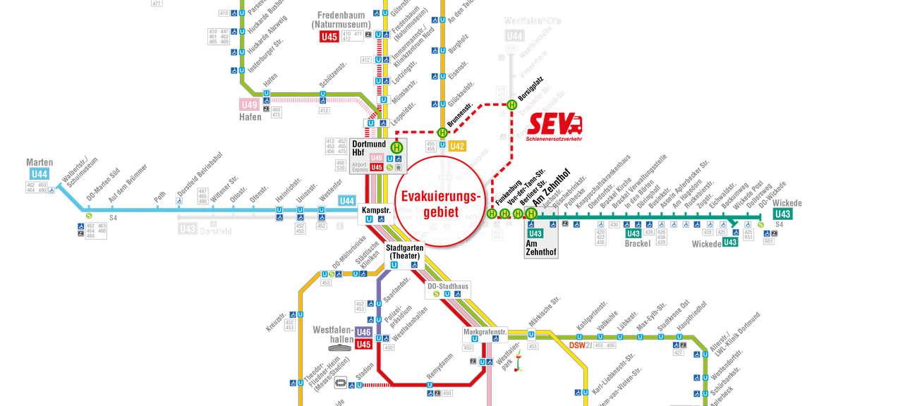 Dortmund: Alle Infos zur Großevakuierung am Sonntag