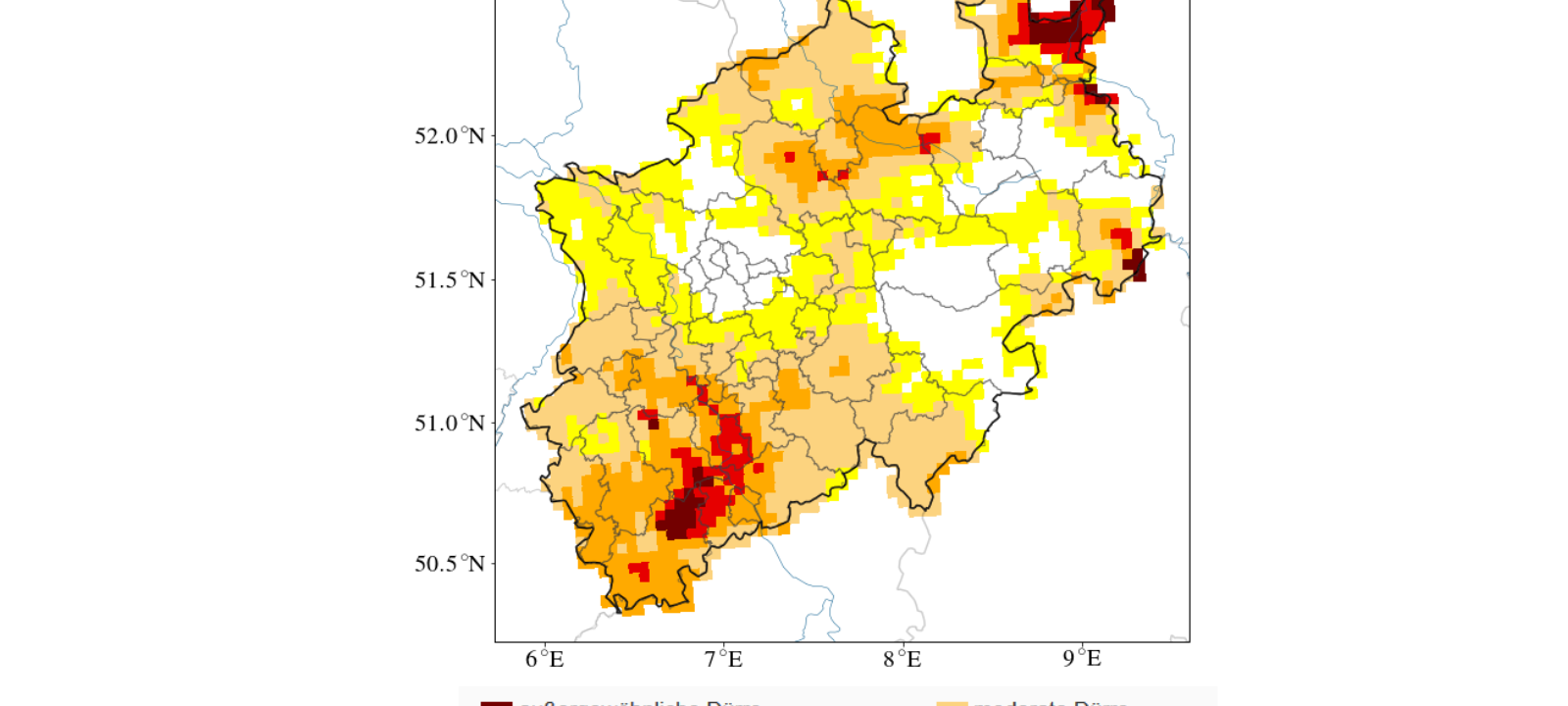 Regen in Dortmund für die Wälder Gold wert