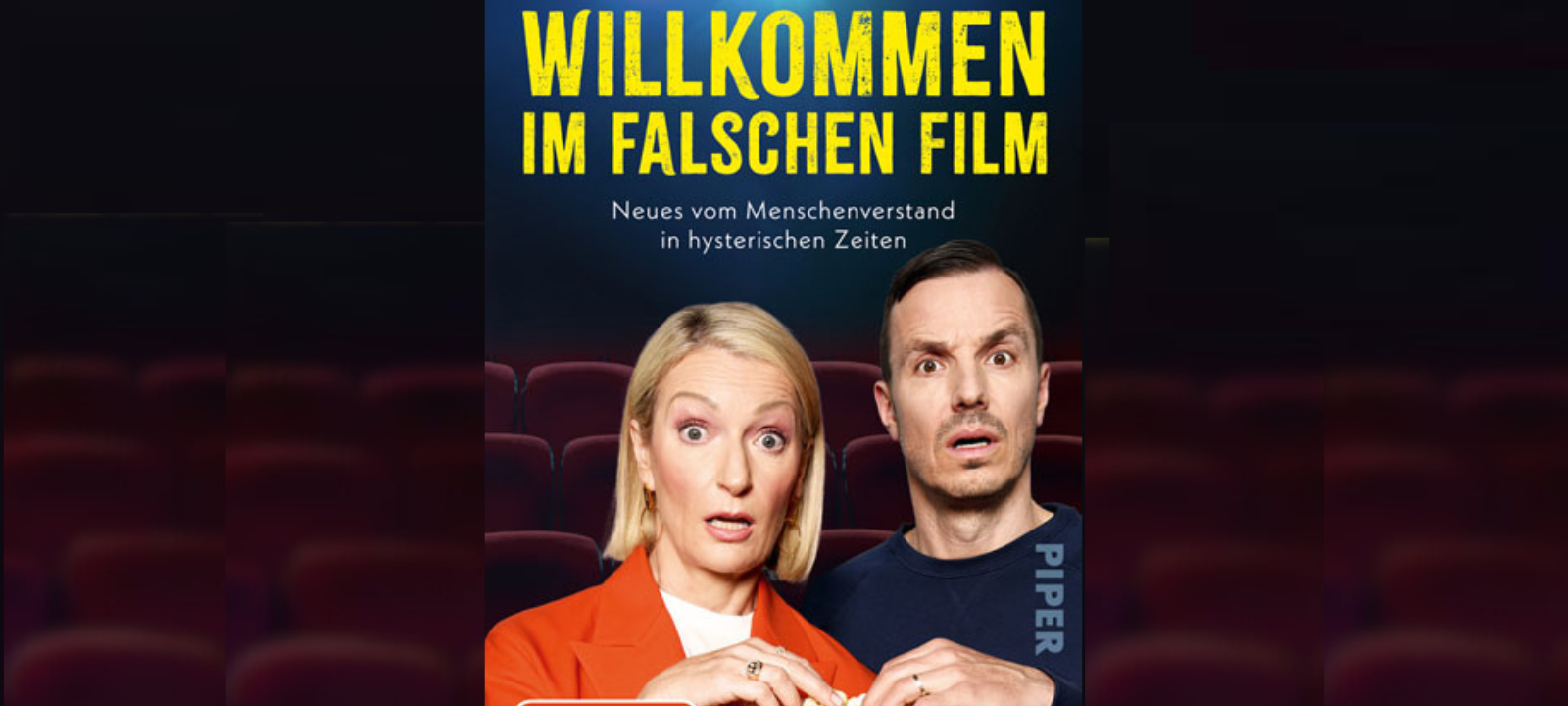 Buchtipp: "Willkommen im falschen Film" von Monika Gruber und Andreas Hock