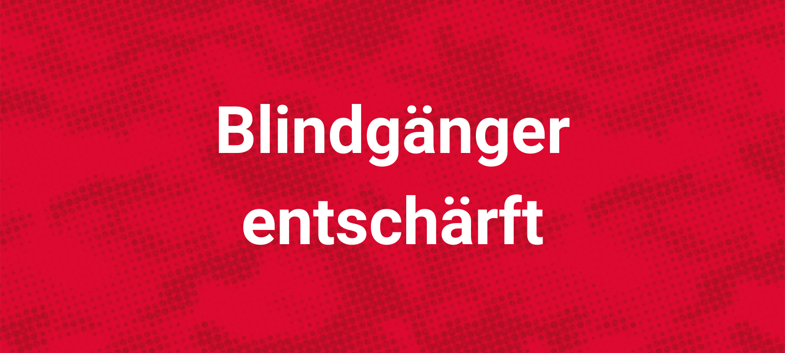 Dortmund: Blindgänger an der B1/Märkische Straße entschärft