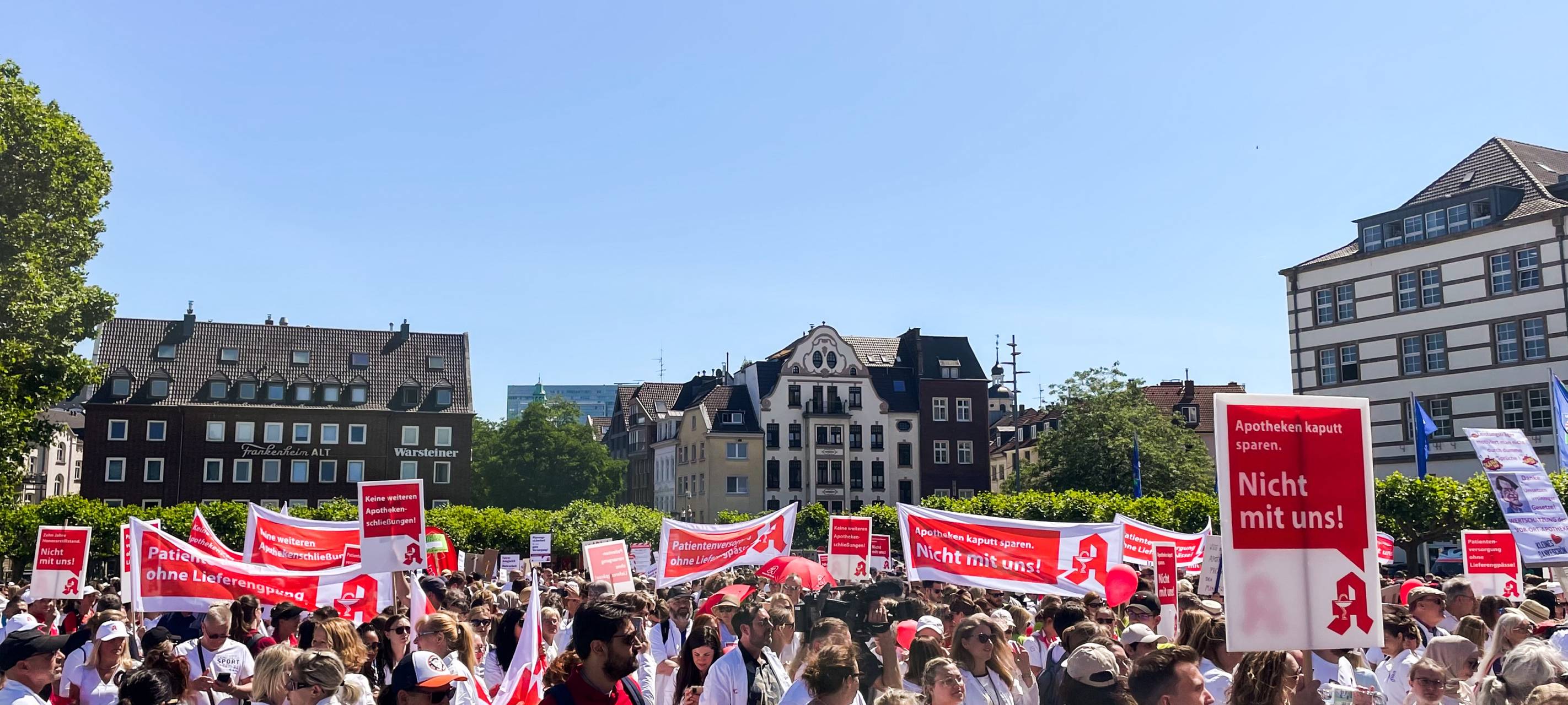 Dortmunder Apotheker demonstrieren