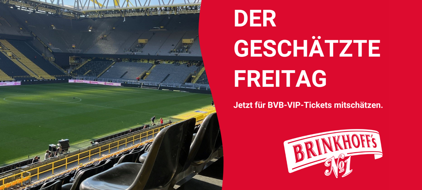 Geschätzter Freitag Westfalenstadion Tribüne