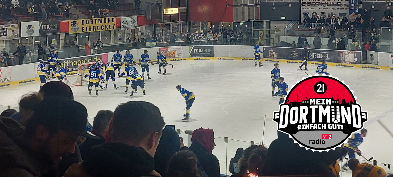 Eisadler gewinnen erstes Heimspiel 2025 in Dortmund